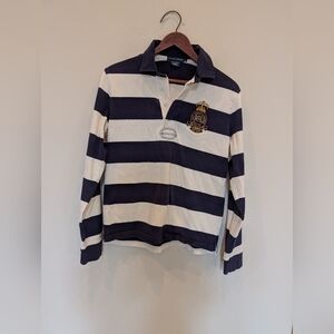 Ralph Lauren Crested Rugby Striped